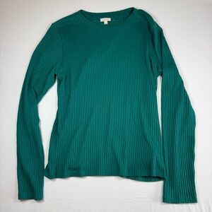 Anthropologie PILCRO ribbed long sleeve
